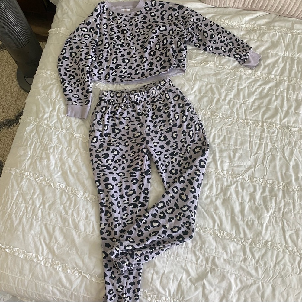 Leopard Print Women's Lounge Set